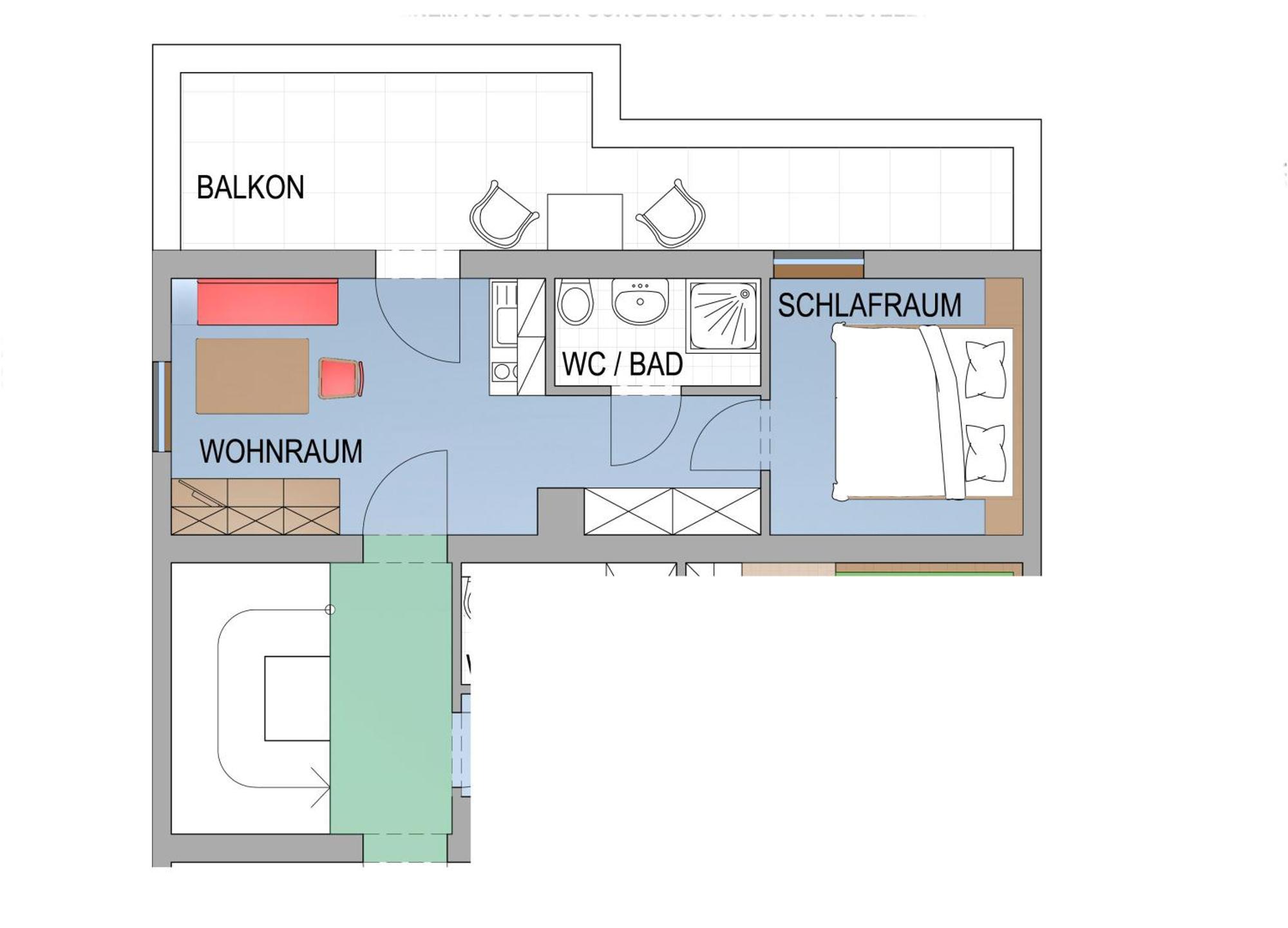 Appartement Scheibling Saint Wolfgang Værelse billede